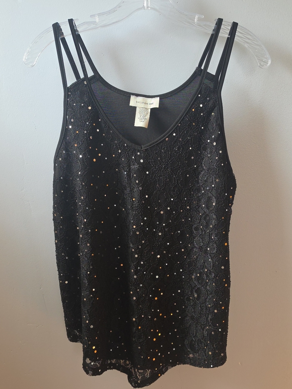 Exclusive One Tank With Sequins